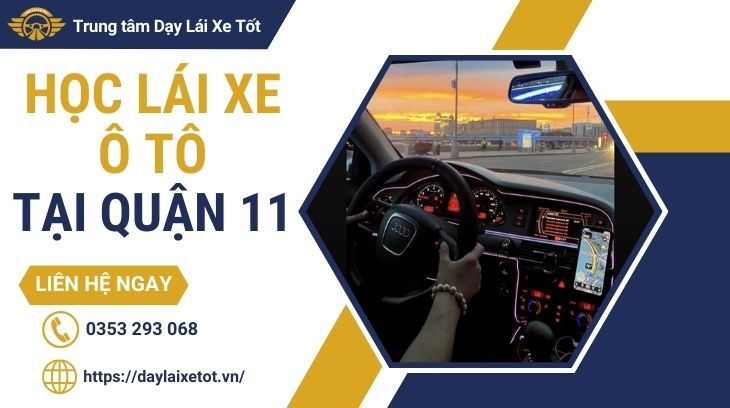 Học lái xe ô tô quận 11